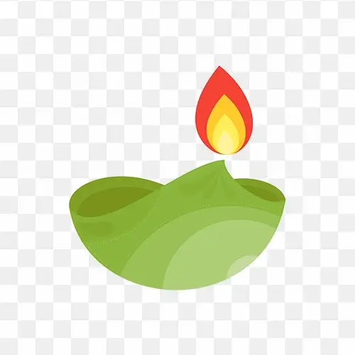 Diwali Diya Vector png